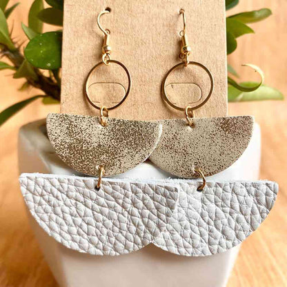 Geometrical Shape Dangle Earrings