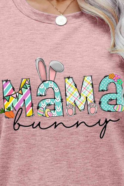 MAMA BUNNY Camiseta gráfica de Pascua