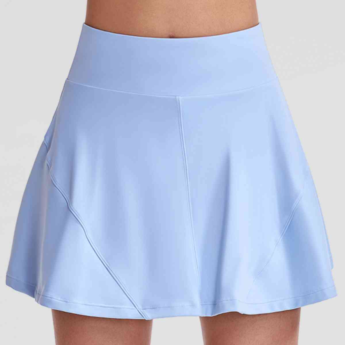 Jupe-short de sport à large ceinture