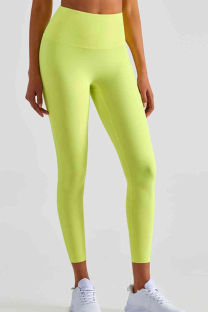 Leggings de yoga sans couture taille haute longueur cheville