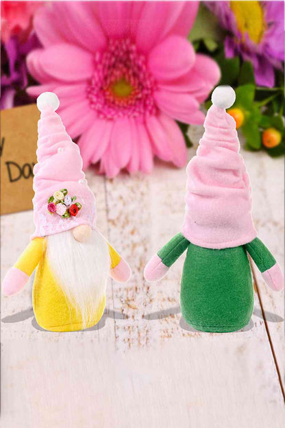 Paquet aléatoire de 3 gnomes sans visage pour la fête des mères