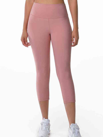 Leggings activos con cintura ancha