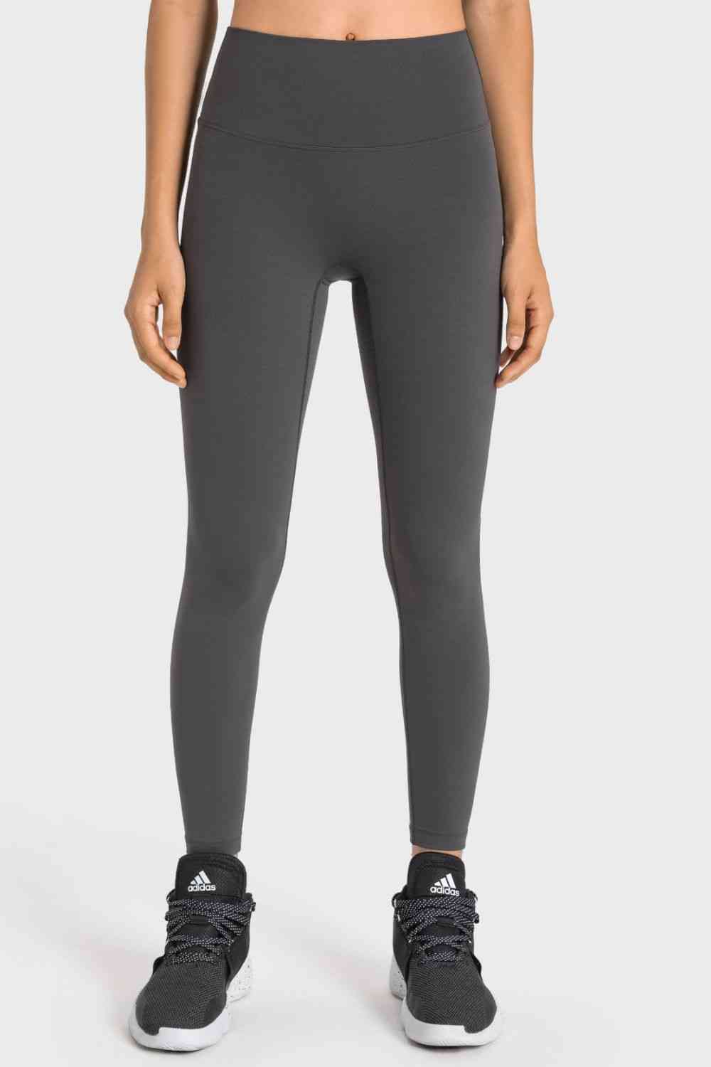 Leggings de yoga con cintura ancha y talle alto