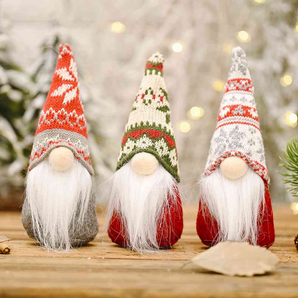 Assortiment de 2 gnomes sans visage