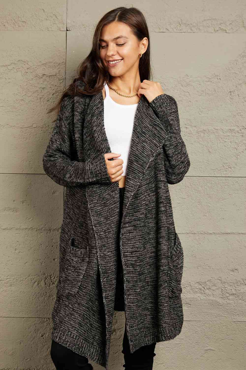 Cardigan pull en tricot e.Luna