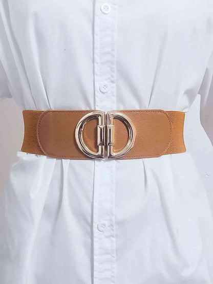 Ceinture élastique à boucle en D