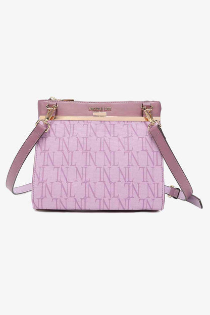 Nicole Lee USA Sac bandoulière à monogramme Tatiana