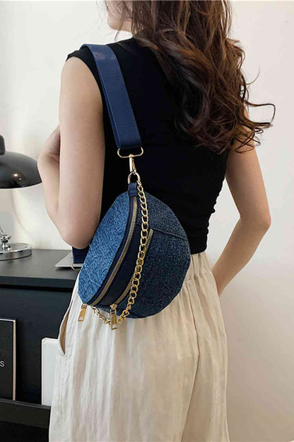 Denim Sling Bag