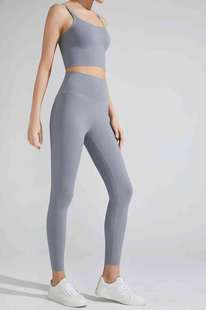 Legging de sport à large ceinture