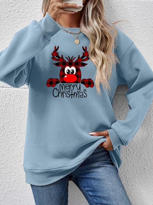 MERRY CHRISTMAS Graphic Sweatshirt