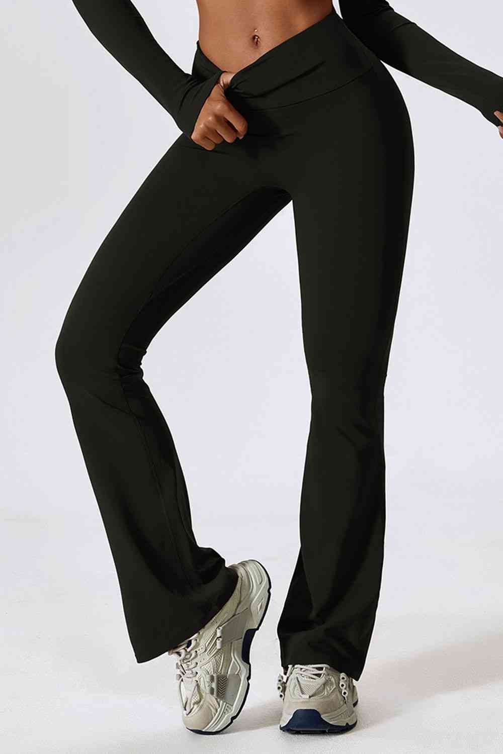 Pantalon de sport à large ceinture