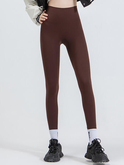 Leggings deportivos con cintura ancha