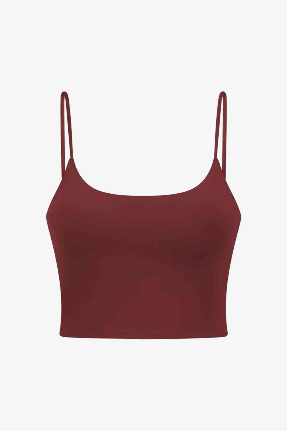 Feel Like Skin - Camisole de sport à encolure dégagée