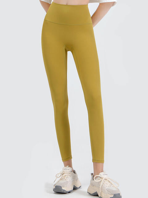 Leggings deportivos con cintura ancha