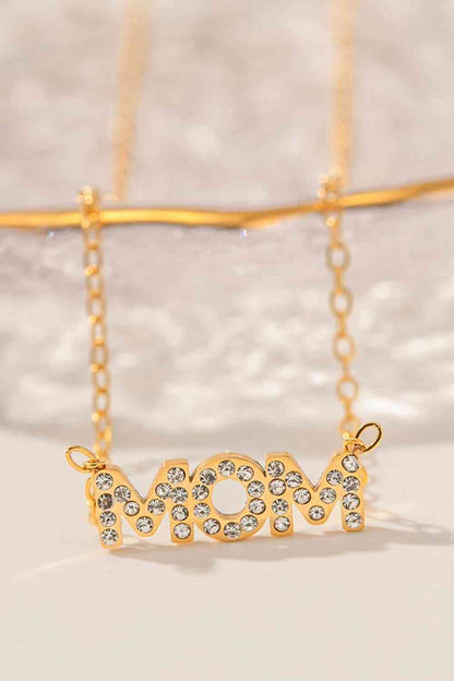 Collier en acier inoxydable MAMAN