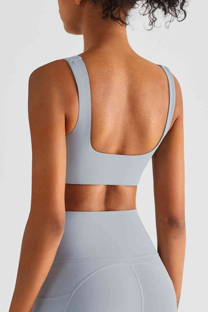 Square Neck Sports Bra