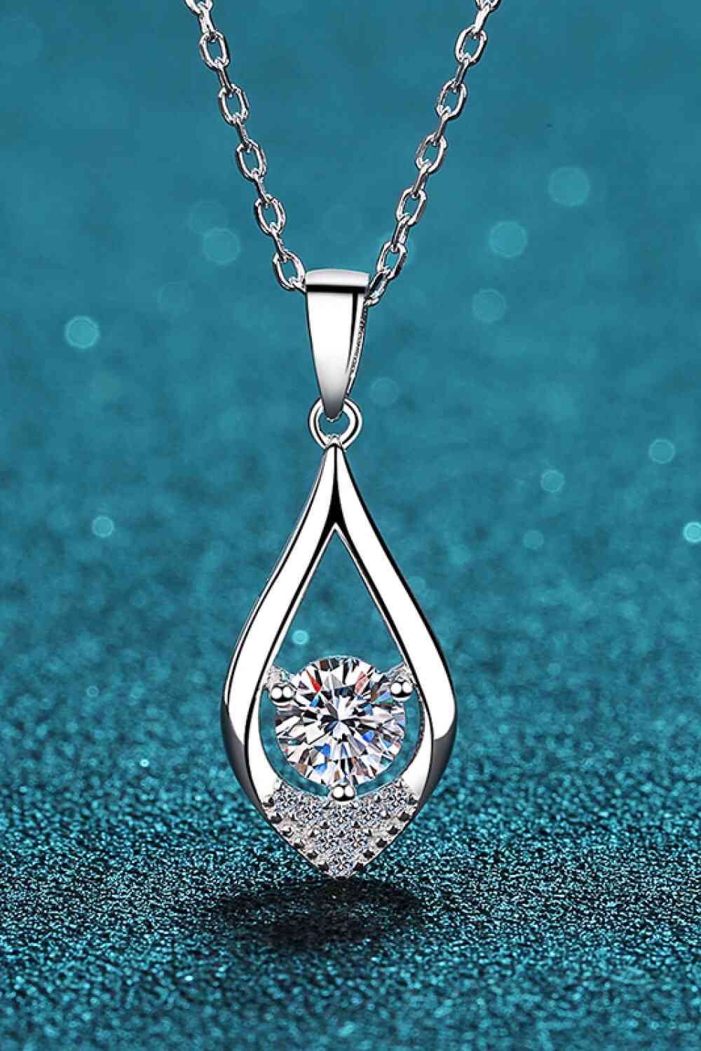 Collier à pendentif glamour Always Moissanite