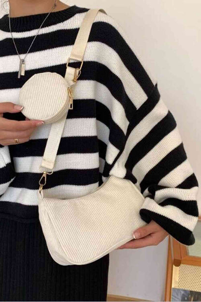 Bolso bandolera de pana