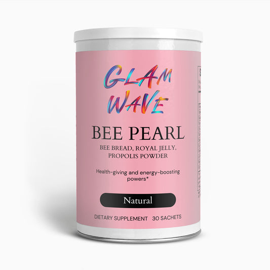 Bee Pollen Pearl Powder Breast Grow 30 Sachets Glam Wave