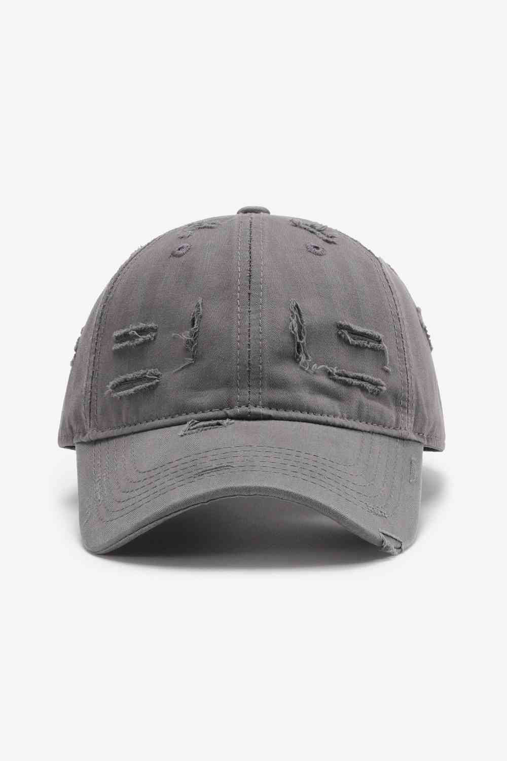 Gorra de béisbol ajustable desgastada