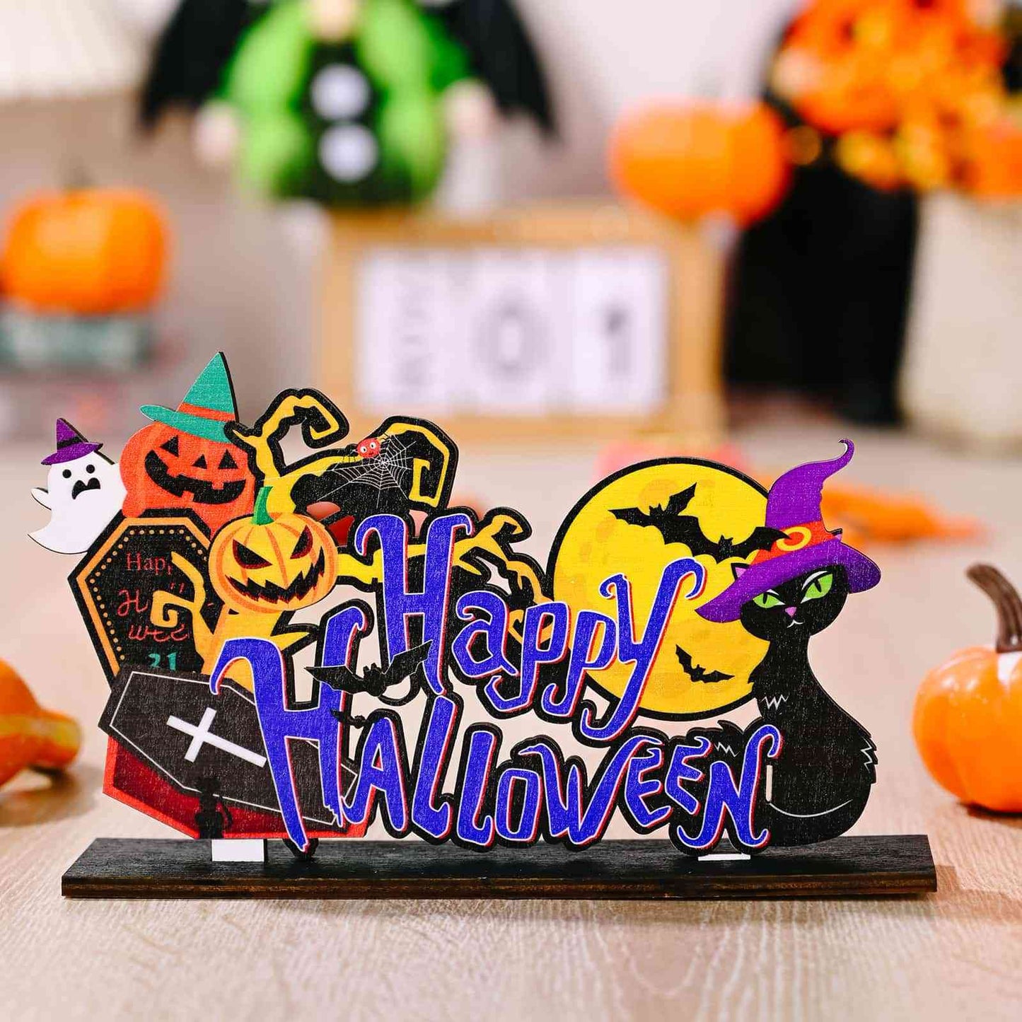 Ornements d'éléments d'Halloween assortis, 2 pièces