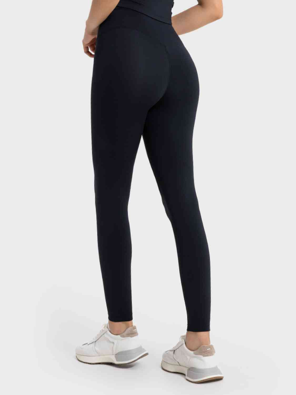 Legging de sport à large ceinture