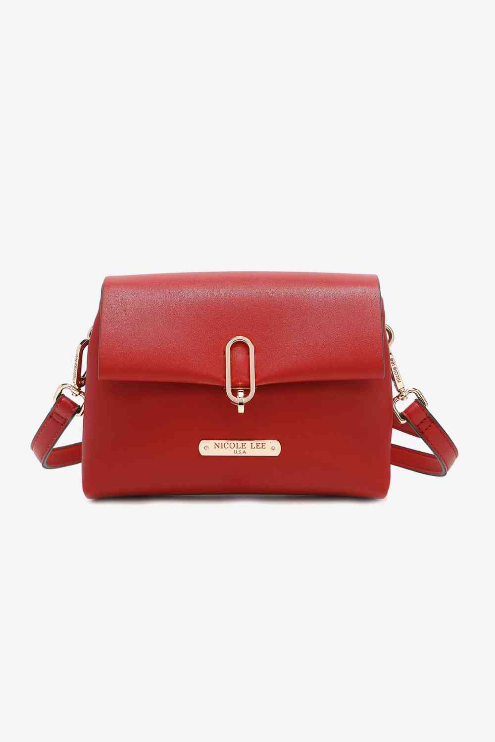 Nicole Lee USA Liv Vegan Leather Crossbody Bag