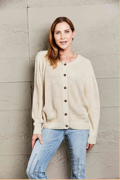 Pull réversible en tricot côtelé boutonné double prise