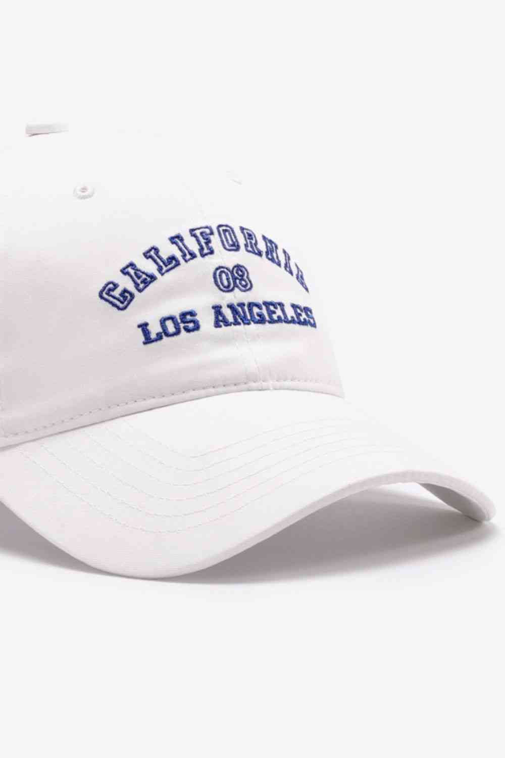 Casquette de baseball réglable CALIFORNIA LOS ANGELES