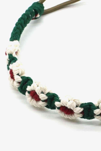 Paquete de 2 diademas de macramé con margaritas de In My Circle, surtido