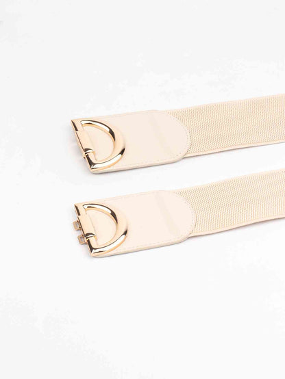 Ceinture élastique à boucle en D