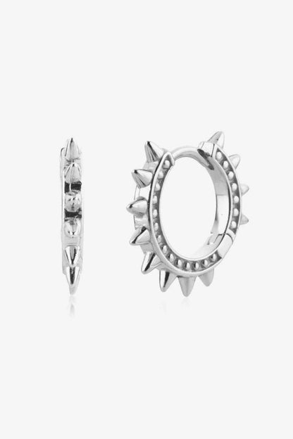 Boucles d'oreilles Huggie en argent sterling 925