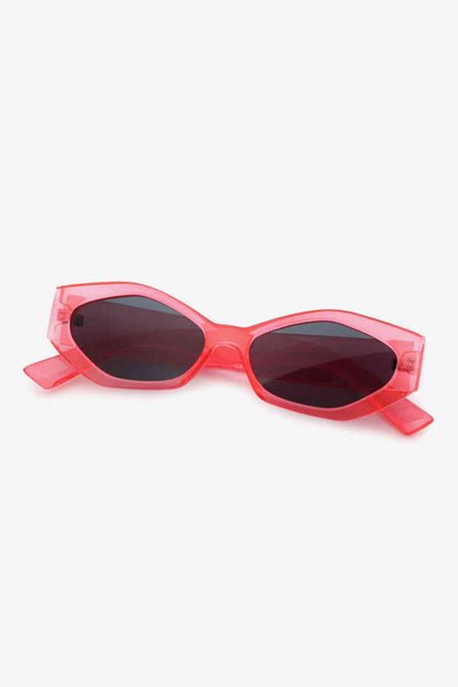 Lunettes de soleil Wayfarer à monture en polycarbonate