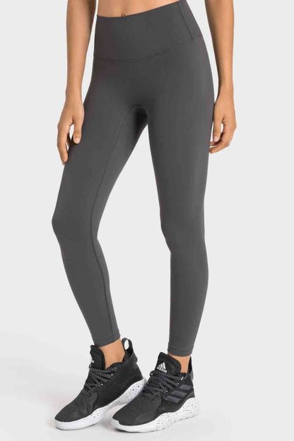 Leggings de yoga con cintura ancha y talle alto