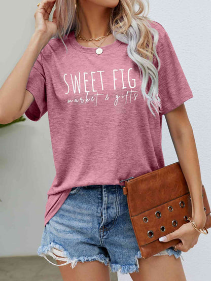 Camiseta gráfica MERCADO DE HIGOS DULCES Y REGALOS