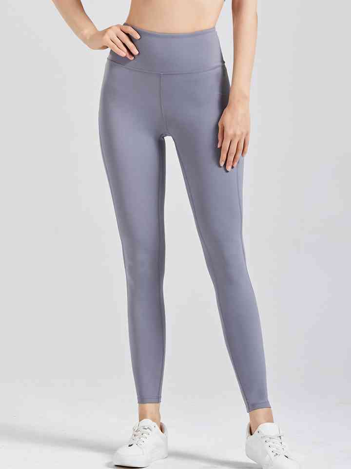 Leggings activos con cintura ancha