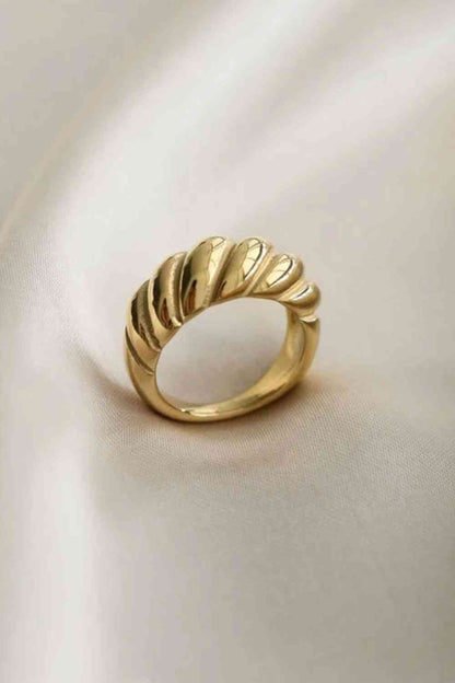 Bague Torsadée Or 