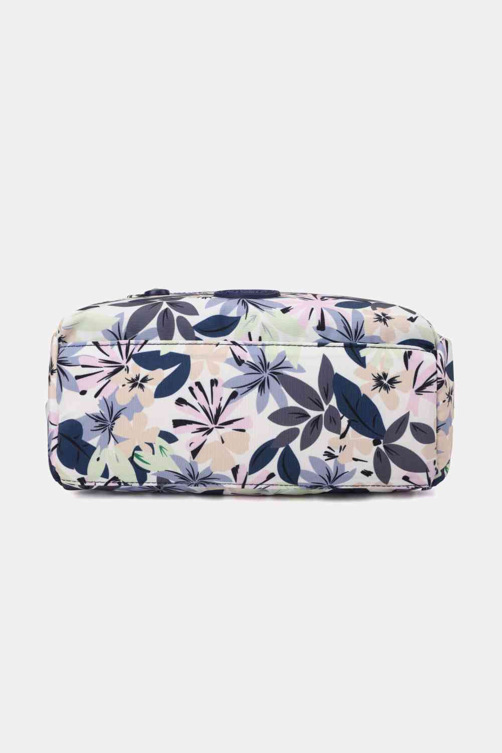 Sac à main en nylon fleuri