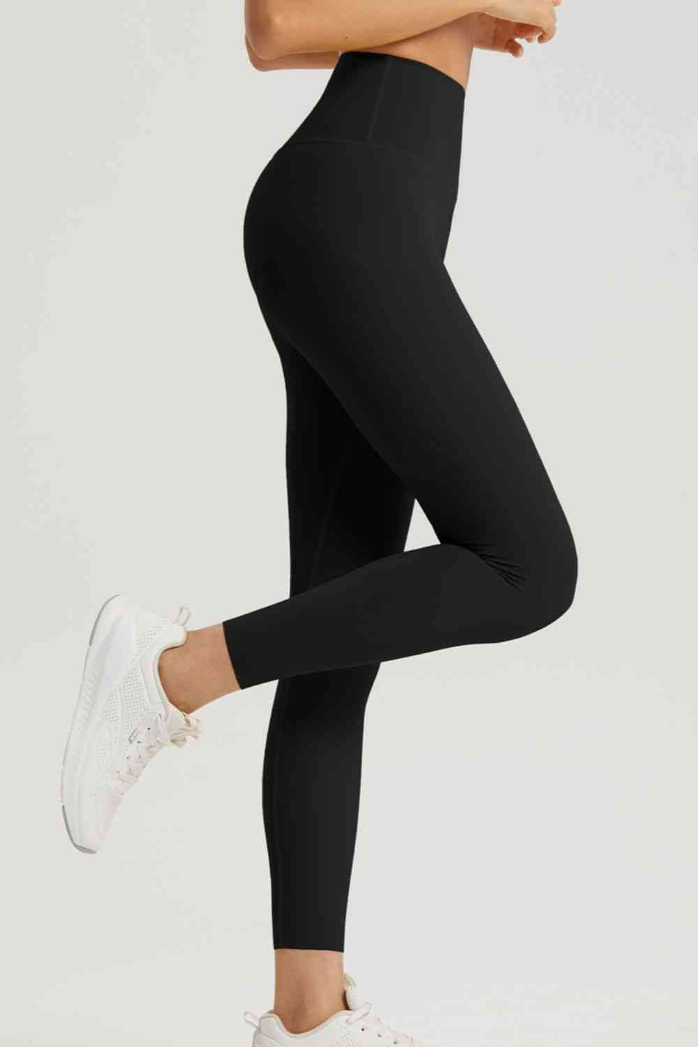 Leggings deportivos con cintura ancha