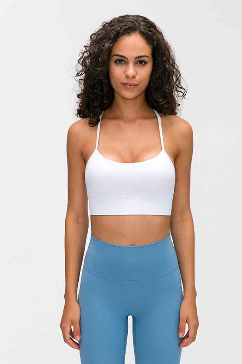 Hauts de soutien-gorge de yoga avec dos en Y