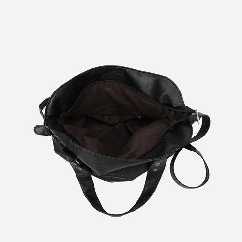 Bolso de hombro de cuero PU