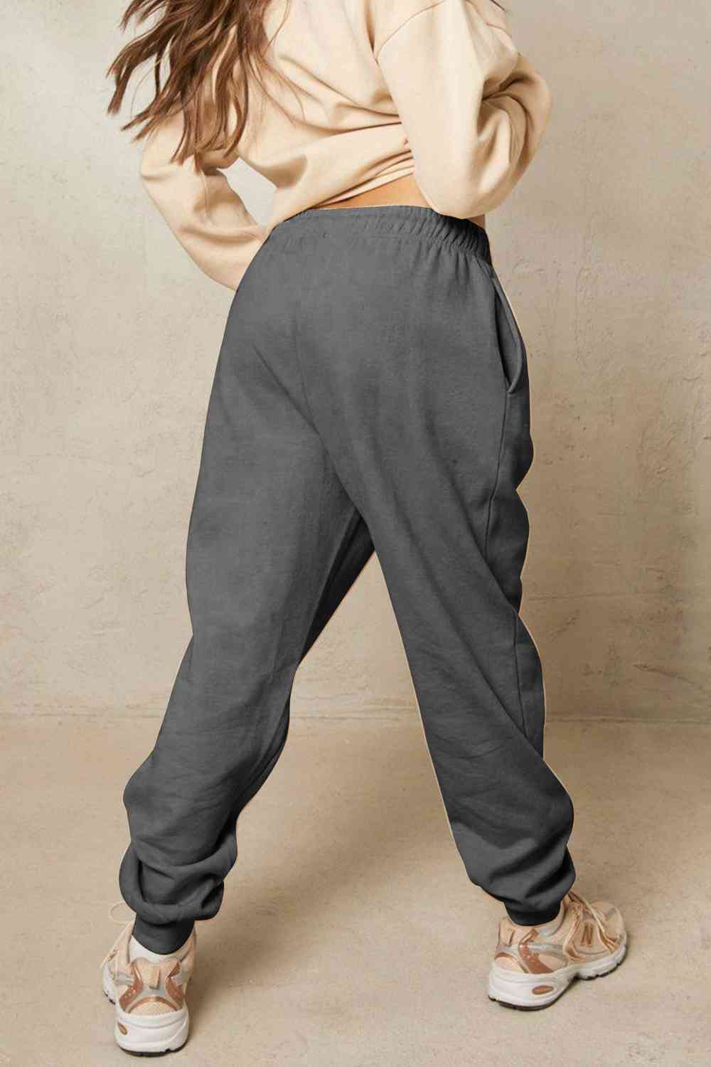 Pantalones deportivos con estampado SKELETON de talla grande de Simply Love
