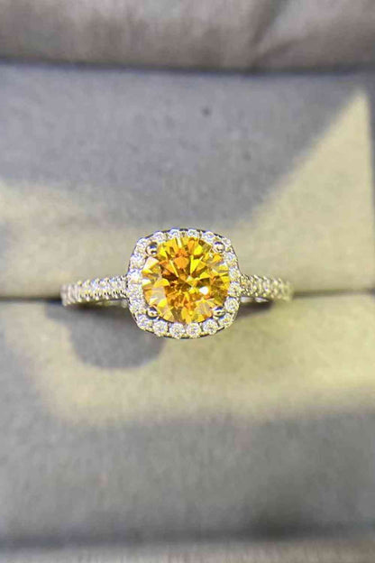 Bague Moissanite 3 carats Feel Your Love