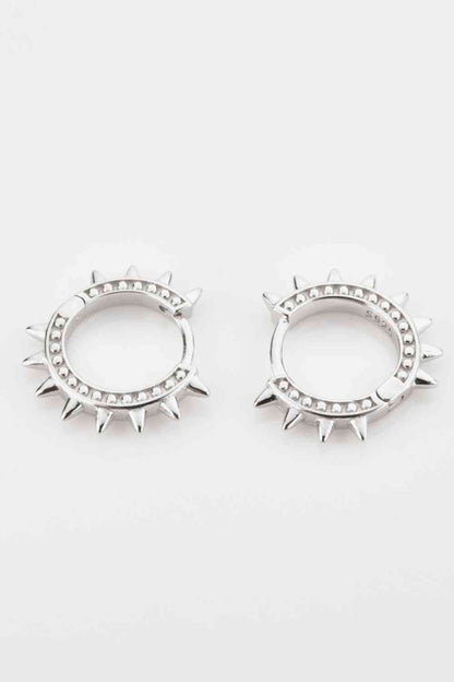 Boucles d'oreilles Huggie en argent sterling 925