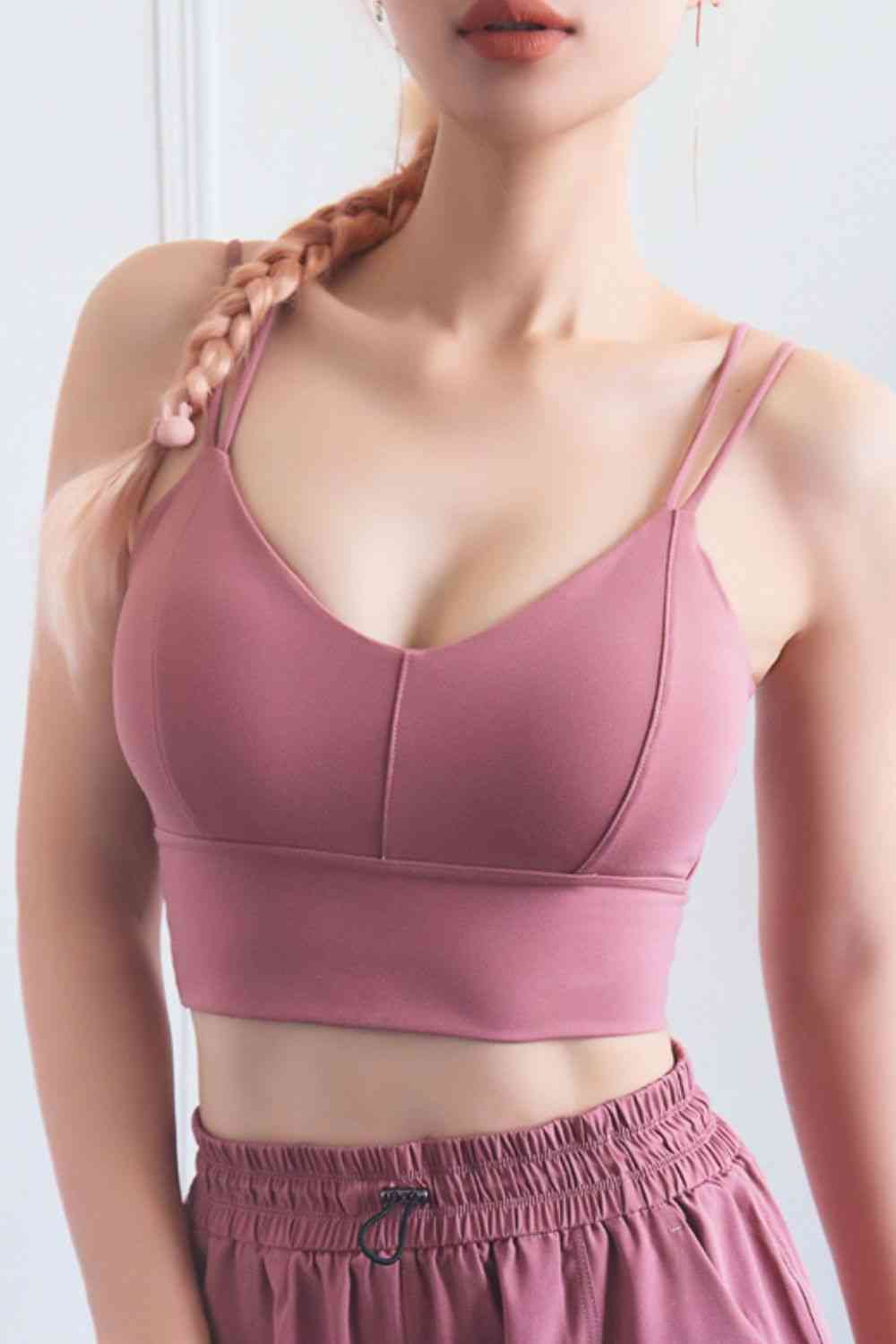 Soutien-gorge de sport à double bretelle