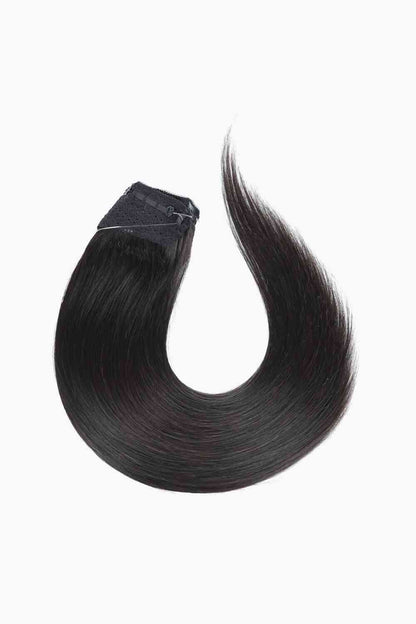 Cabello humano indio con halo de 16" y 80 g