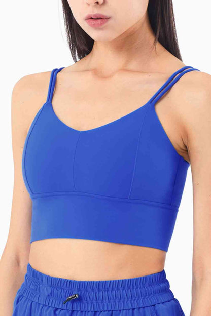 Soutien-gorge de sport à double bretelle