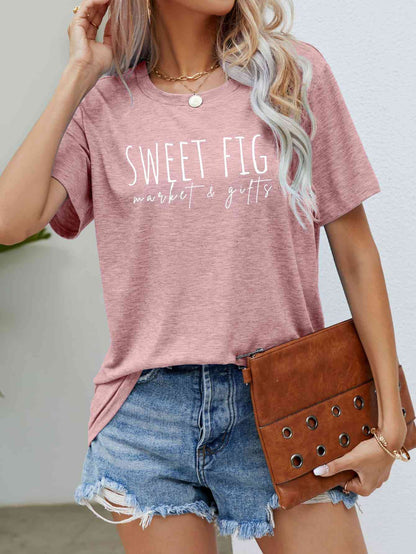 SWEET FIG MARKET &amp; CADEAUX T-shirt graphique