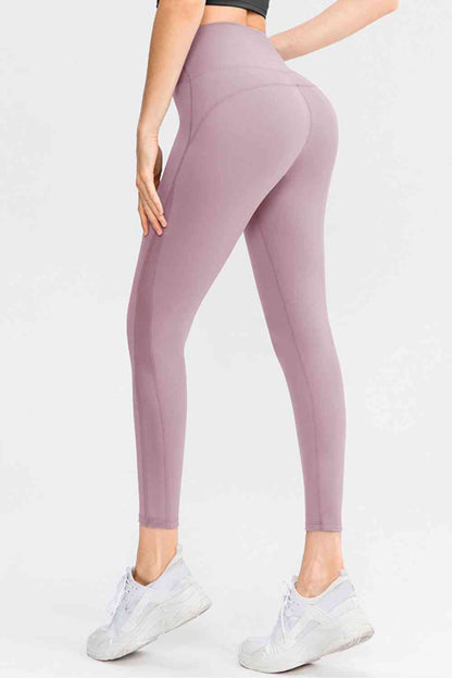 Pantalon de sport long coupe slim à large ceinture