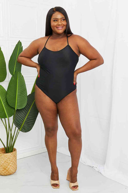 Marina West Swim High Tide Bañador de una pieza en negro